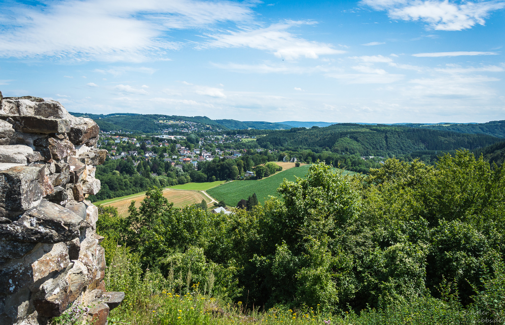 Aussicht von Burg Windeck